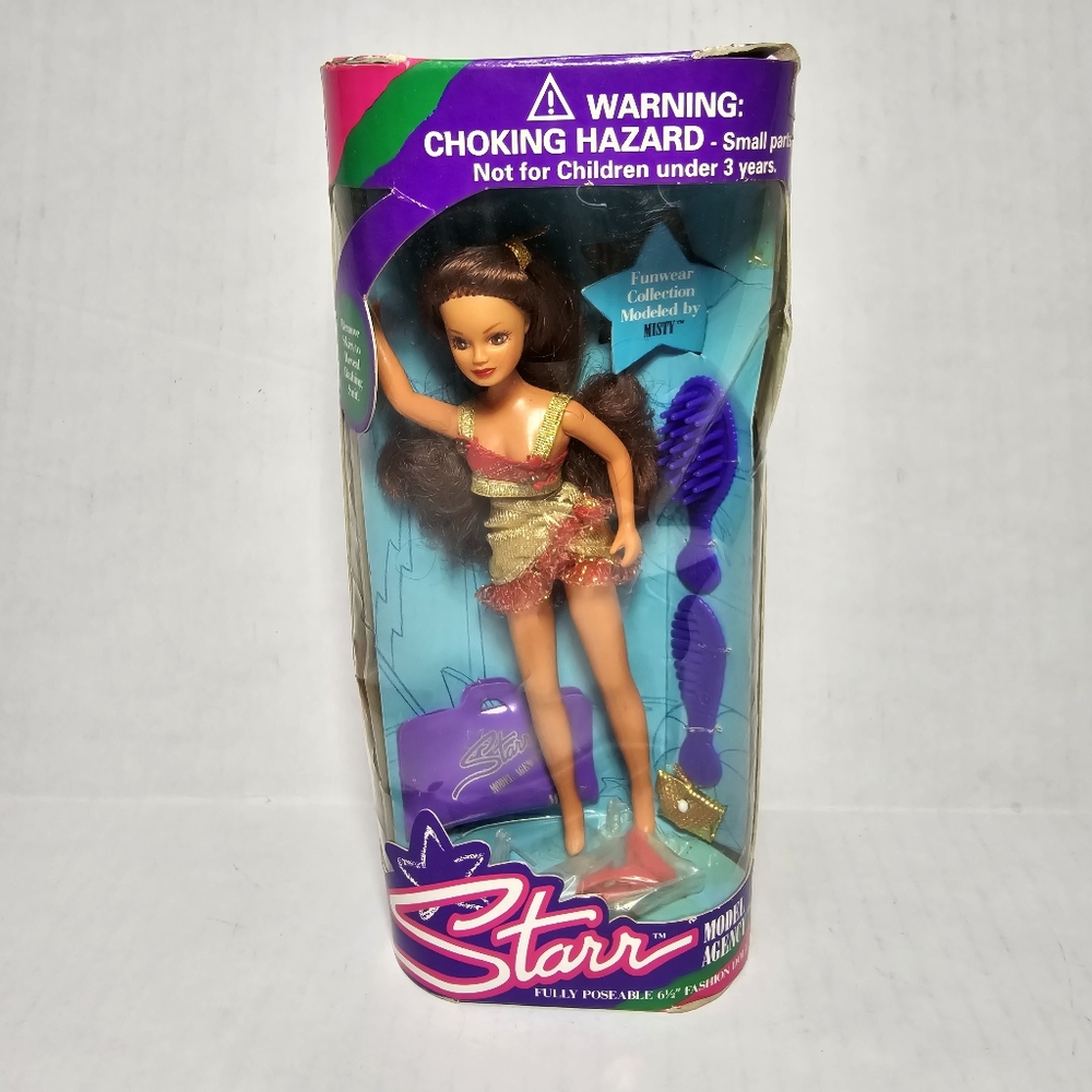 1996 Jakks Pacific JPI Starr Model Agency doll - Misty Funwear Boxed,